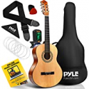 Deals List: Pyle Classical Acoustic Guitar 36-inch Junior Size w/Starter Kit