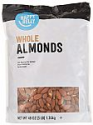 Deals List: Amazon Brand - Happy Belly Whole Raw Almonds, 48 Ounce