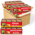 Deals List: RITZ Peanut Butter Sandwich Cracker Snacks and Cheese Sandwich Crackers, Snack Crackers Variety Pack, Christmas Crackers, 32 Snack Packs
