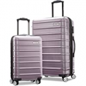 Deals List: Samsonite Omni 2 Hardside Expandable Luggage with Spinners, ICY Lilac, 2-Piece Set (20/24)