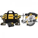 Deals List: DEWALT ATOMIC 20-Volt MAX Cordless Brushless Compact Drill/Impact Combo Kit (2-Tool) with 6-1/2 in. Circular Saw