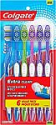 Deals List: Colgate Extra Clean Toothbrush, Medium Toothbrush for Adults, 6 Pack