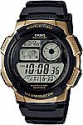 Deals List: Casio Men's '10 Year Battery' Quartz Stainless Steel and Resin Watch, Color:Black (Model: AE-1000W-1A3VCF) 