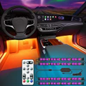 Deals List: Govee Car Lights RGB Car LED Lights w/32 Colors 