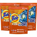 Deals List: Tide PODS Liquid Laundry Detergent Soap Pacs, 4-in-1 Ultra Oxi, HE Compatible, 3 Bag Value Pack, 75 Count