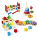 Deals List: Melissa & Doug 4 Wooden Classic Rainbow Learning Toys