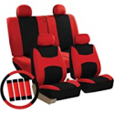 Deals List: FH Group Automotive Seat Covers Red Universal Fit Combo Set
