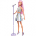 Deals List: Barbie Pop Star Doll In Iridescent Skirt w/Microphone and Pink Hair