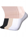 Deals List: DIBAOLONG Womens No Show Socks Non Slip Flat Boat Line Low Cut Socks ( 6-12 Packs )