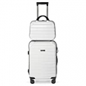 Deals List: Feybaul 2-Pcs Suitcase PC+ABS Carry On Luggage w/Spinner