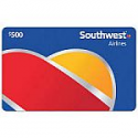Deals List: Southwest Airlines $500 eGift Card