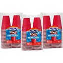 Deals List: Hefty Party On Disposable Plastic Cups, Red, 18 Ounce, 50 Count (Pack of 3), 150 Total