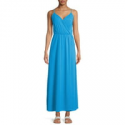 Deals List: Nine.Eight Women Shirred Waist Wrap Maxi Dress