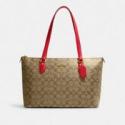 Deals List: Coach Gallery Tote In Signature Canvas