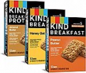 Deals List: KIND Breakfast Bars, Variety Pack, Honey Oat, Almond Butter, Peanut Butter, Healthy Snacks, Gluten Free, 18 Count