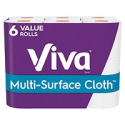 Deals List: 6-Count Viva Multi-Surface Cloth Paper Towels