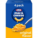 Deals List: Kraft Macaroni and Cheese Dinner Original, 4 Count, 29 Ounce