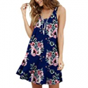 Deals List: Viishow Summer Sleeveless Casual Swing Simple T-Shirt Loose Dress 