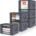 Deals List: 6-Pack Fab totes Foldable Storage Containers w/ Lids & Handles 