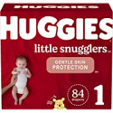 Deals List: Baby Diapers Size 1 (8-14 lbs), 84ct, Huggies Little Snugglers Newborn Diapers