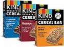 Deals List: KIND Cereal Breakfast Bars, Variety Pack, Chocolate with Almonds, Peanut Butter, Cinnamon with Almonds, Healthy Snacks, Gluten Free, 18 Count (Pack of 1)