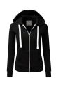 Deals List: DOUBLJU Lightweight Thin Zip-Up Hoodie Jacket for Women Girls Kids with Plus Size