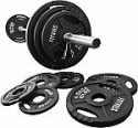 Deals List: BalanceFrom Cast Iron Olympic Weight Including 7FT Olympic Barbell, 300-Pound Set