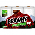 Deals List: Brawny® Tear-A-Square® Paper Towels, 6 Triple Rolls = 18 Regular Rolls