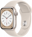 Deals List: (2022 New Model) Apple Watch Series 8 [GPS 41mm] Smart Watch w/Starlight Aluminum Case with Starlight Sport Band