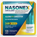 Deals List: Nasonex 24HR Allergy + Congestion Nasal Spray 120 Sprays