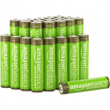Deals List: Amazon Basics AAA Rechargeable NiMH Performance Battery, 800 mAh, Recharge up to 1000 Times, Pre-Charged - Pack of 24