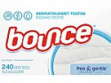 Deals List: Bounce Fabric Softener Dryer Sheets Free & Gentle 240CT
