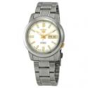 Deals List: SEIKO Series 5 Automatic Off White Dial Mens Watch