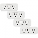 Deals List: 4-Pack Maxxima 3 Grounded Multi Outlet Adapter Wall Plug