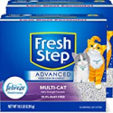 Deals List: 2PK Fresh Step Clumping Cat Litter Advanced Multi-Cat Odor Control
