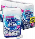 Deals List: Mentos Clean Breath Sugarfree Hard Mint, 150pc, Intense Peppermint (Pack of 4 Bottles)