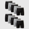 Deals List: 5-Pack Hanes Men's Cool Dri Moisture-Wicking Underwear Boxer Briefs 