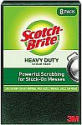Deals List: Scotch-Brite Heavy Duty Large Scour Pads, Scouring Pads for Kitchen and Dish Cleaning, 8 Pads