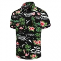 Deals List: Simmashah Mens Short Sleeves Button Down Beach Hawaiian Shirt