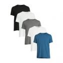 Deals List: 5-Pack George Mens and Big Mens Crew Tee with Short Sleeves
