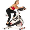 Deals List: Sunny Health & Fitness Premium Indoor Cycling Exercise Bike with Clip-In Pedals - SF-B1509/C