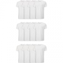Deals List: 12 Fruit of the Loom Men's Eversoft Cotton Stay Tucked Crew T-Shirts