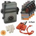 Deals List: 4-Pack: UST Ultimate Survival Technologies Watertight Fire Kit