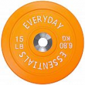 Deals List: 15LB BalanceFrom Color Coded Olympic Bumper Plate Weight Plate