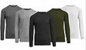 Deals List: 5-Pack Blue Ice Men's and Women's Waffle-Knit Crew Neck Thermal Shirt 