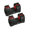 Deals List: 2-pack FitRx Smartbell, Quick Select Adjustable Dumbbell, 5-52.5lbs