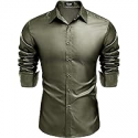 Deals List: Coofandy Men's Long Sleeve Luxury Dress Shirt