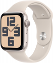 Deals List: Apple Watch SE (2nd Gen) [GPS 44mm] Smartwatch with Starlight Aluminum Case with Starlight Sport Band