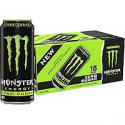 Deals List: Monster Energy Zero Sugar, Green, Original, Low Calorie Energy Drink, 16 Fl Oz (Pack of 15)