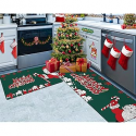 Deals List: 4-Piece Yizheer Merry Christmas Snowman Shower Curtain Set